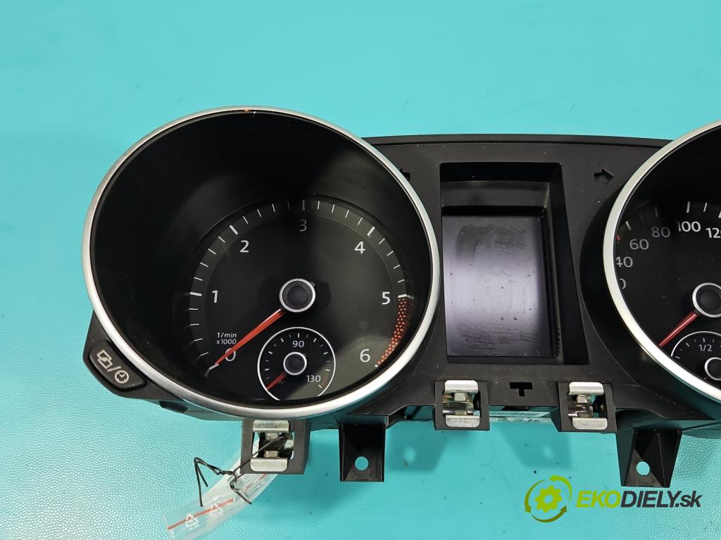 Vw Golf VI 2008-2013 1.6 TDI 90 HP manual 66 kW 1598 cm3 5- prístrojovka/ budíky 5K0920873A (Prístrojová doska)