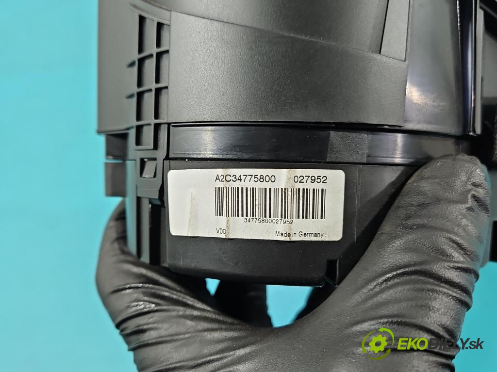 Vw Golf VI 2008-2013 1.6 TDI 90 HP manual 66 kW 1598 cm3 5- prístrojovka/ budíky 5K0920873A (Prístrojová doska)