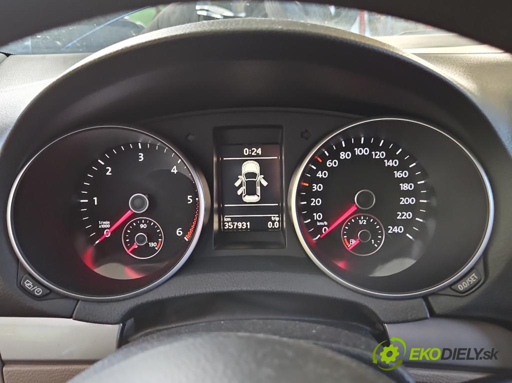 Vw Golf VI 2008-2013 1.6 TDI 90 HP manual 66 kW 1598 cm3 5- prístrojovka/ budíky 5K0920873A (Prístrojová doska)