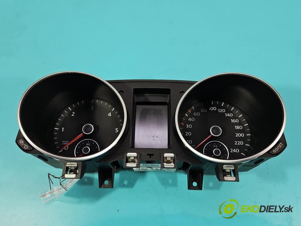 Vw Golf VI 2008-2013 1.6 TDI 90 HP manual 66 kW 1598 cm3 5- prístrojovka/ budíky 5K0920873A (Prístrojová doska)