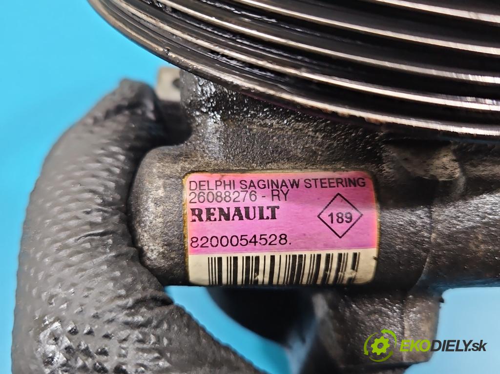 Renault Laguna II 2001-2007 1.8 16V 120 HP manual 88 kW 1783 cm3 5- čerpadlo posilovač 8200054528 (Servočerpadlo)