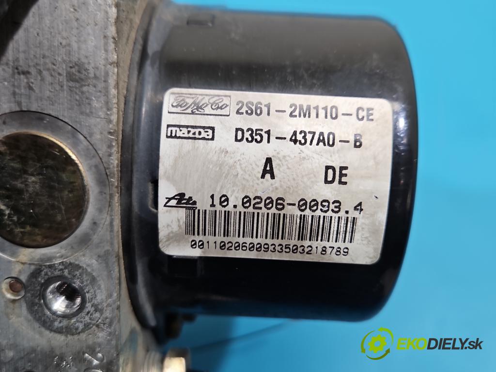 Ford Fiesta Mk6 2002-2008 1.4 16V 80 HP manual 59 kW 1388 cm3 5- čerpadlo abs 2S61-2M110-CE (Pumpa ABS)