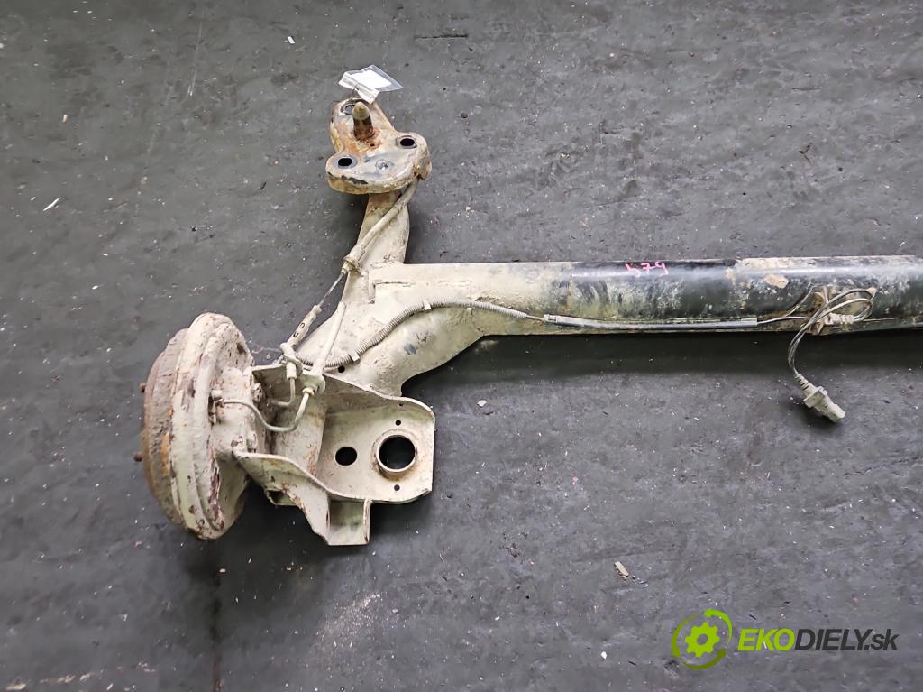 Ford Fiesta Mk6 2002-2008 1.4 16V 80 hp manual 59 kW 1388 cm3 5- zadní výztuha  (Zadní výztuha)