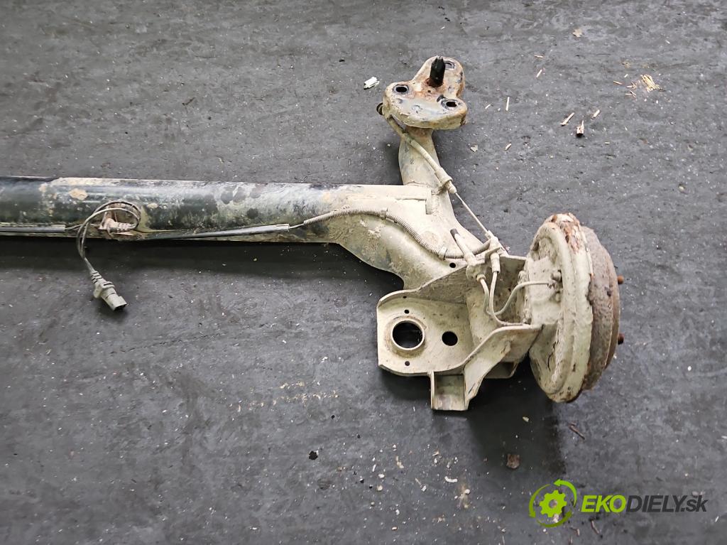 Ford Fiesta Mk6 2002-2008 1.4 16V 80 hp manual 59 kW 1388 cm3 5- zadní výztuha  (Zadní výztuha)