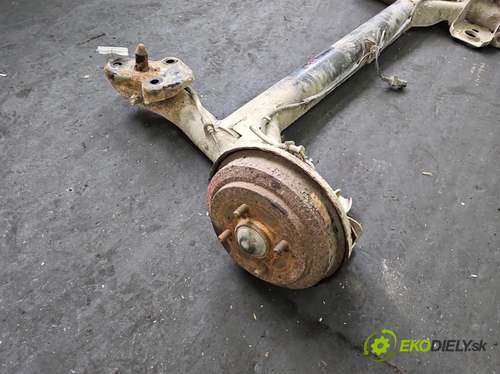 Ford Fiesta Mk6 2002-2008 1.4 16V 80 hp manual 59 kW 1388 cm3 5- zadní výztuha  (Zadní výztuha)