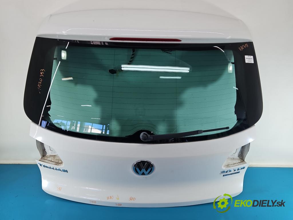 Vw Tiguan I 2007-2016 2.0d 140 hp manual 103 kW 1968 cm3 5- zadní kufrové dveře  (Zadní kapota (kufr))