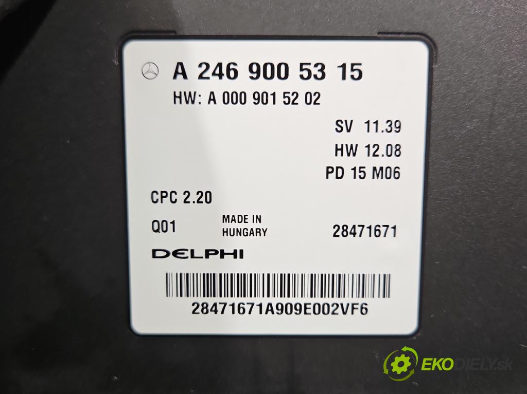 Mercedes A W176 2012-2018 1.5 CDI 109 HP manual 80 kW 1461 cm3 5- riadiaca jednotka ostatné A2469005315