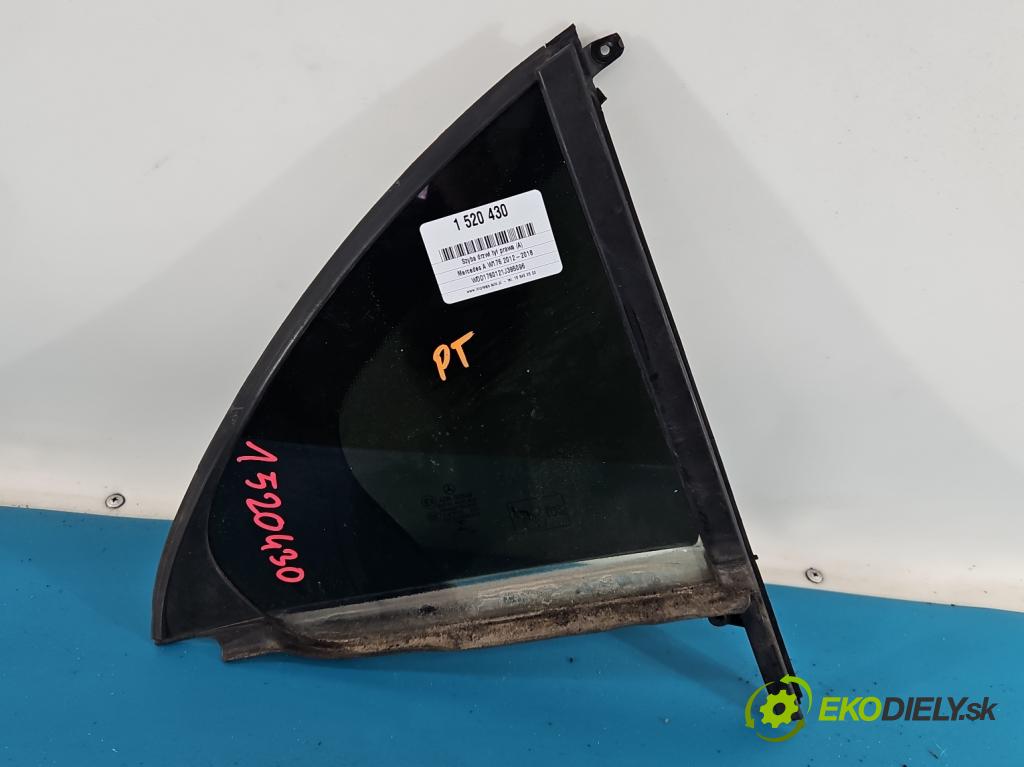 Mercedes A W176 2012-2018 1.5 CDI 109 hp manual 80 kW 1461 cm3 5- sklo dveře zadní pravé 