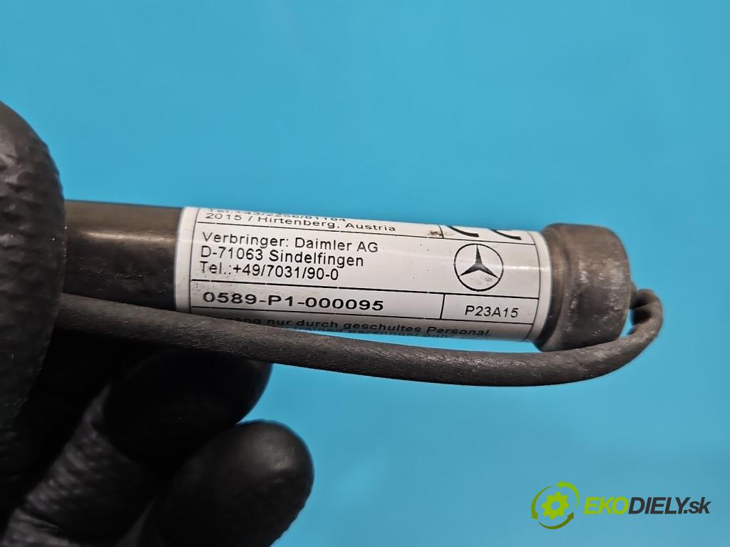 Mercedes A W176 2012-2018 1.5 CDI 109 HP manual 80 kW 1461 cm3 5- airbag vzduch: ostatné 0589-P1-000095