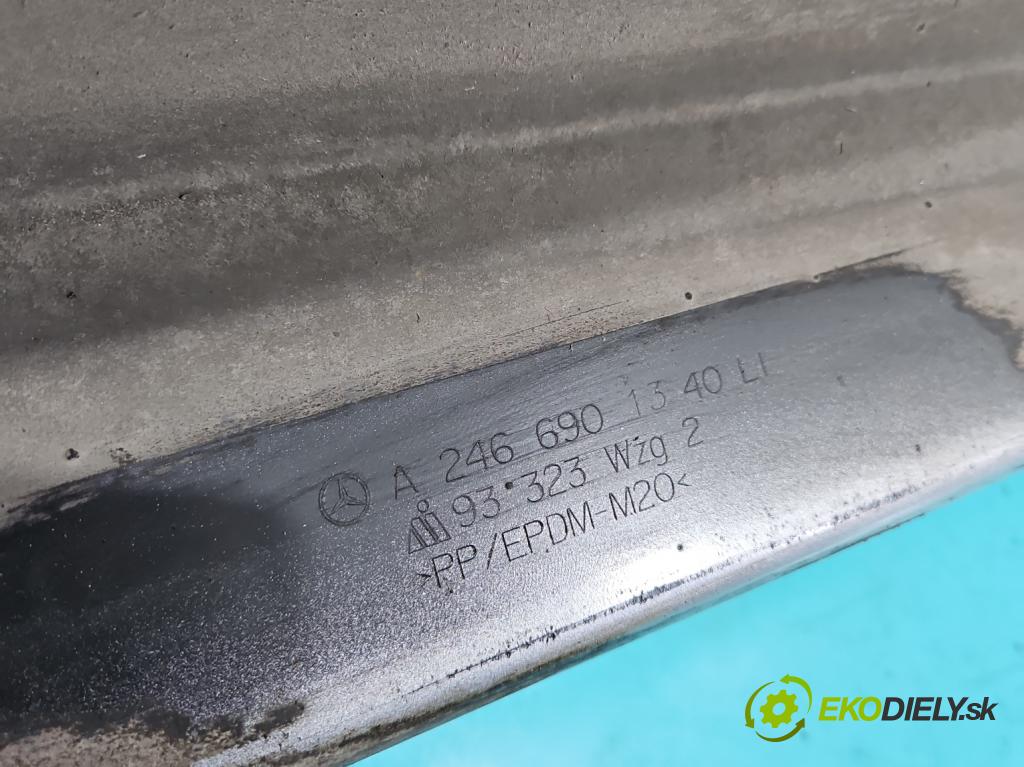 Mercedes A W176 2012-2018 1.5 CDI 109 HP manual 80 kW 1461 cm3 5- lišta práh: ľavé A2466901340 (Lišta prahová)