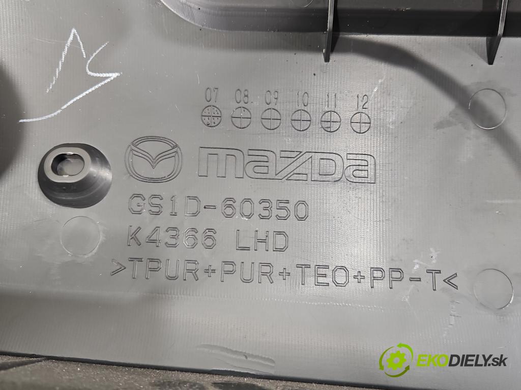 Mazda 6 II GH 2007-2012 2.0 citd 140 HP manual 103 kW 1998 cm3 5- airbag vzduchové soubor: