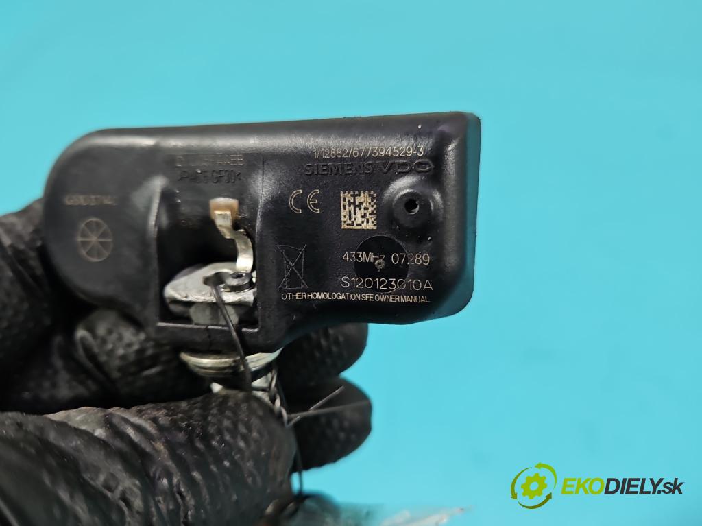 Mazda 6 II GH 2007-2012 2.0 citd 140 HP manual 103 kW 1998 cm3 5- snímač tlak: pneumatika S120123010A (Snímač tlaku v pneumatike)