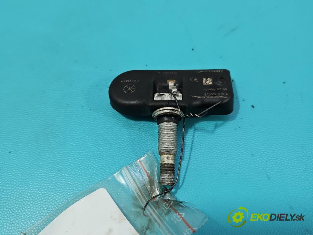 Mazda 6 II GH 2007-2012 2.0 citd 140 HP manual 103 kW 1998 cm3 5- snímač tlak: pneumatika S120123010A (Snímač tlaku v pneumatike)