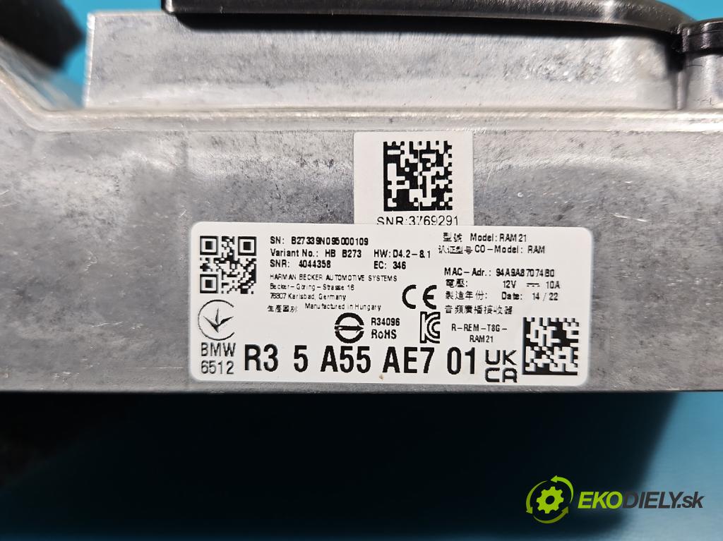 Bmw iX3 G08 0.0 elektrický: 286 HP automatic 210 kW  5- Zesilovač: R35A55AE701 (Zosilňovač)