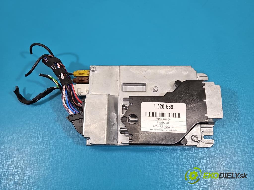 Bmw iX3 G08 0.0 elektrický: 286 HP automatic 210 kW  5- Zesilovač: R35A55AE701 (Zosilňovač)