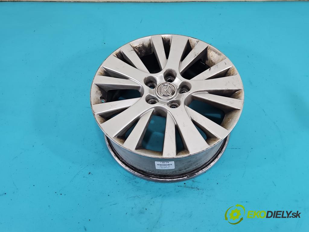 Mazda 6 II GH 2007-2012 2.0 citd 140 hp manual 103 kW 1998 cm3 5- Felga hliník: 17