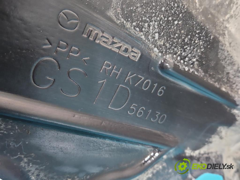 Mazda 6 II GH 2007-2012 2.0 citd 140 hp manual 103 kW 1998 cm3 5- blatník: přední pravé K70161D56130