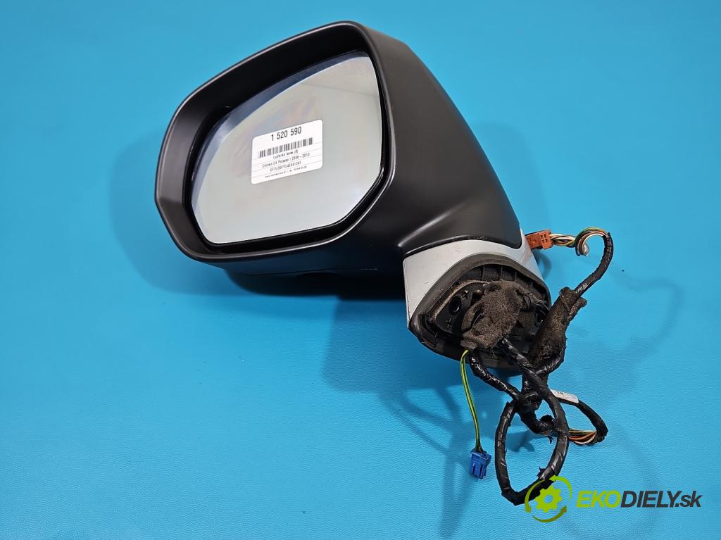 Citroen C4 Picasso I 2006-2013 1.8 16V 125 HP manual 92 kW 1749 cm3 5- zrkadlo ľavé  (Kľučka dverí ostatné)