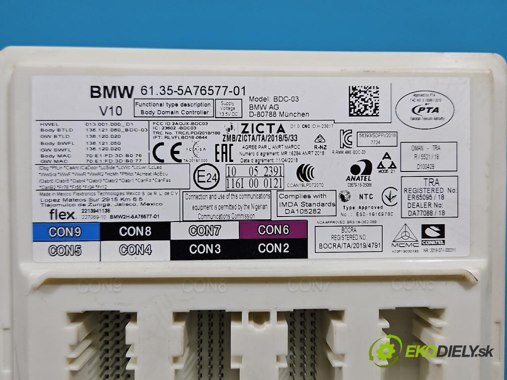 Bmw iX3 G08 0.0 elektrický: 286 HP automatic 210 kW  5- riadiaca jednotka ostatné 5A76577-01
