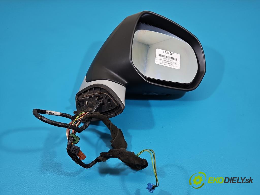 Citroen C4 Picasso I 2006-2013 1.8 16V 125 HP manual 92 kW 1749 cm3 5- zrkadlo pravé  (Kľučka dverí ostatné)