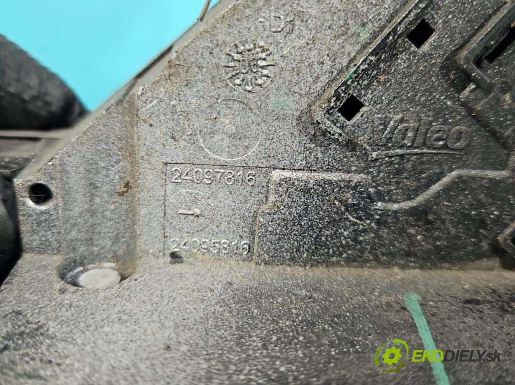 Citroen C4 Picasso I 2006-2013 1.8 16V 125 HP manual 92 kW 1749 cm3 5- zámok zadné pravý 24099158