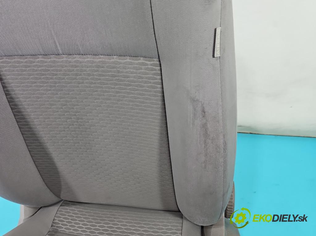 Vw Golf VI 2008-2013 1.6 TDI 90 HP manual 66 kW 1598 cm3 5- Sedačka ľavý  (Sedadlo)