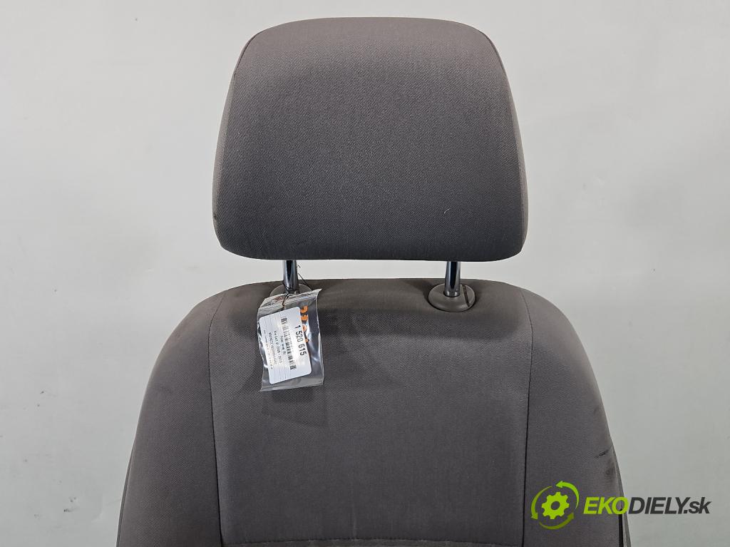 Vw Golf VI 2008-2013 1.6 TDI 90 HP manual 66 kW 1598 cm3 5- Sedačka ľavý  (Sedadlo)