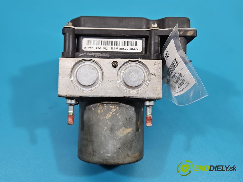 Toyota Auris I 2006-2013 1.6 VVTI 124hp manual 91 kW 1598 cm3 5- čerpadlo abs 0265950512 (Pumpa ABS)