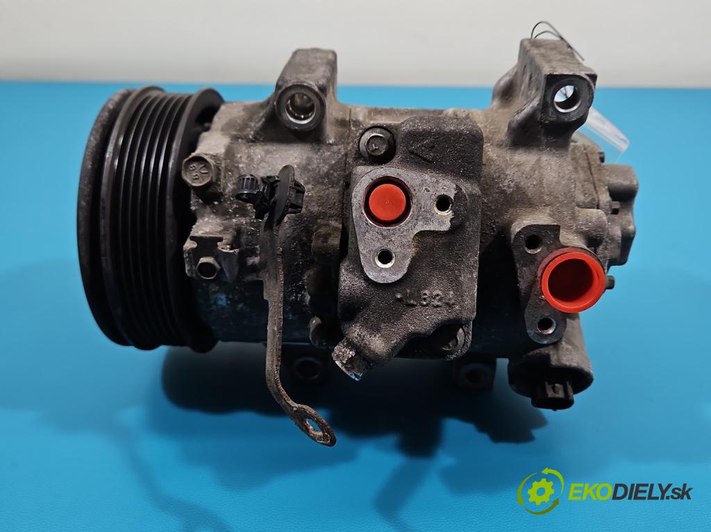 Toyota Auris I 2006-2013 1.6 VVTI 124 hp manual 91 kW 1598 cm3 5- Kompresor: klíma 447260-1494 (Kompresor klimatizace)