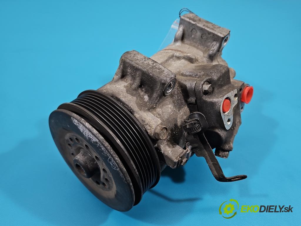 Toyota Auris I 2006-2013 1.6 VVTI 124 hp manual 91 kW 1598 cm3 5- Kompresor: klíma 447260-1494 (Kompresor klimatizace)