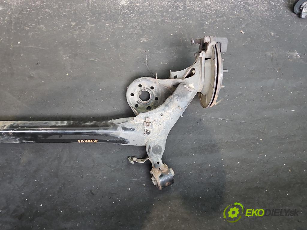 Toyota Auris I 2006-2013 1.6 VVTI 124 hp manual 91 kW 1598 cm3 5- zadní výztuha  (Zadní výztuha)