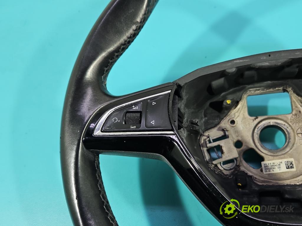 Skoda Octavia III 2013- 1.6 tdi 110 HP manual 81 kW 1598 cm3 5- volant 3V0419091L (Volant)