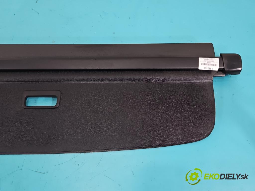 Vw Golf VI 2008-2013 1.6 TDI 90 hp manual 66 kW 1598 cm3 5- roleta 1K9867871B (Roleta zavazadlového prostoru)