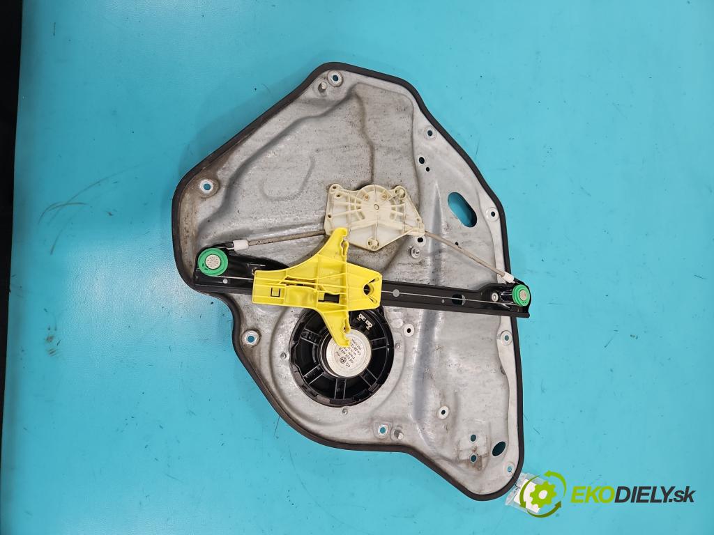 Vw Golf VI 2008-2013 1.6 TDI 90 HP manual 66 kW 1598 cm3 5- mechanizmus okna zadné ľavý 3C0959703B
