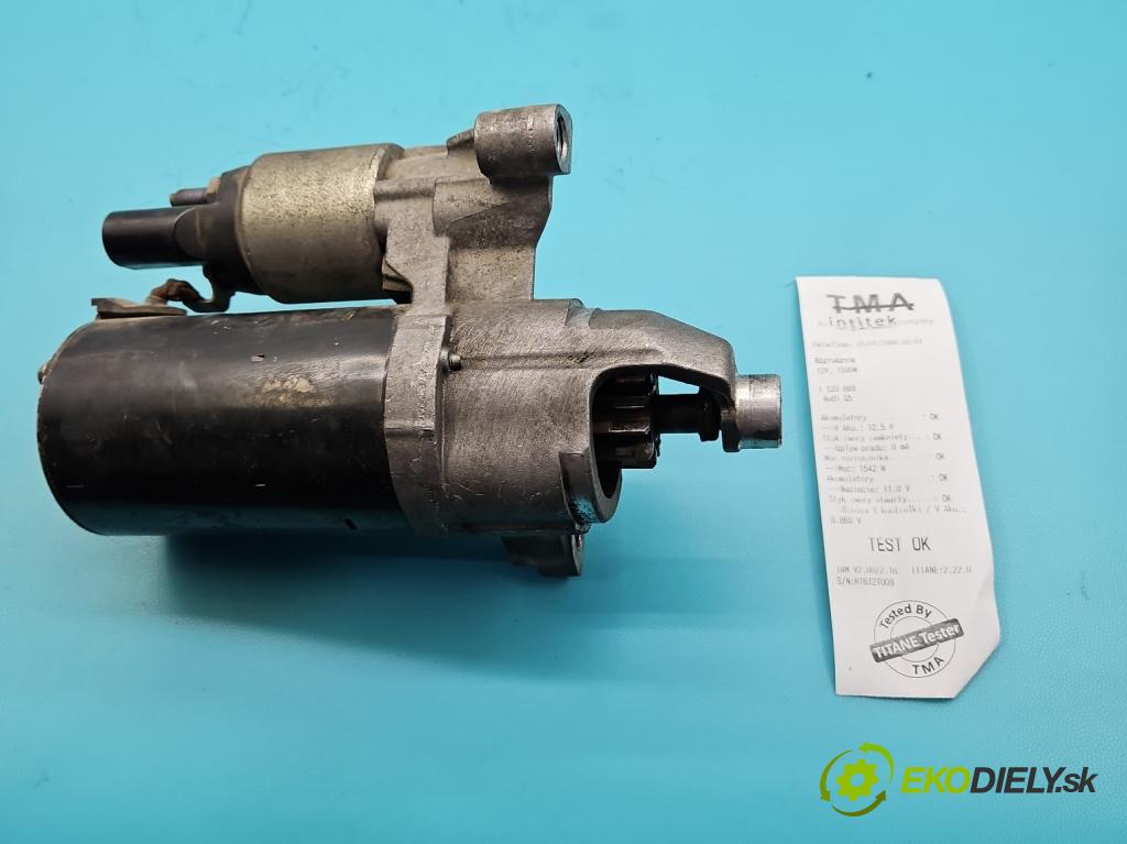 Audi Q5 2008-2016 3.0 tfsi: 272 hp automatic 200 kW 2995 cm3 5- startér: 0001138019 (Startér)