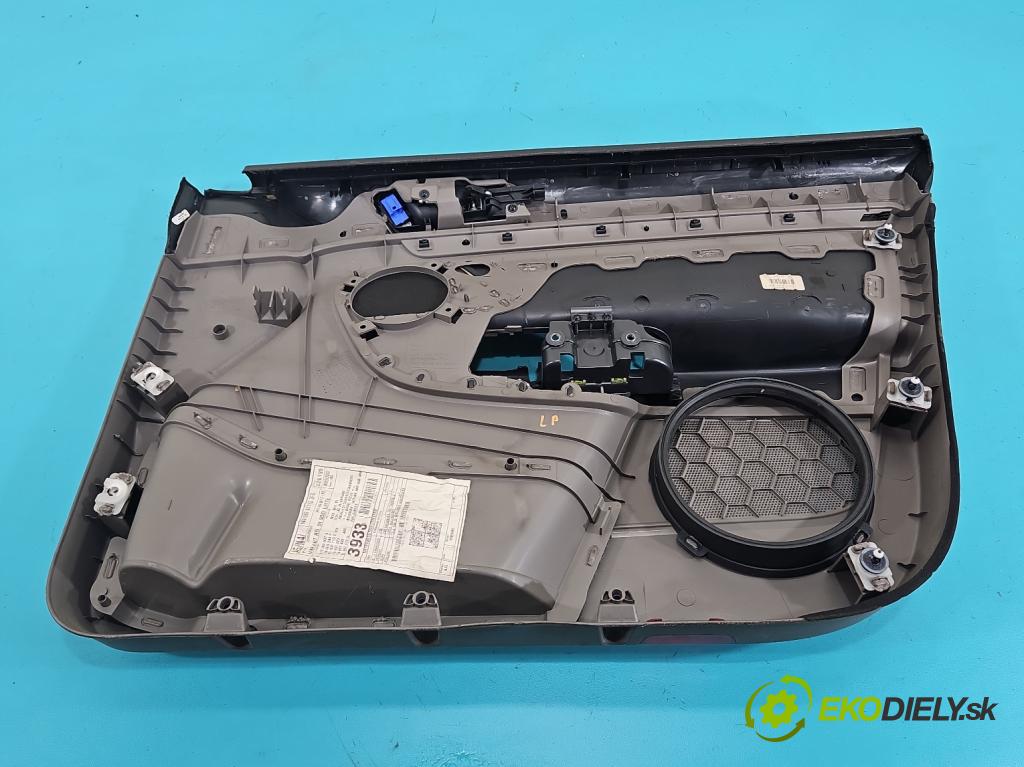 Vw Golf VI 2008-2013 1.6 TDI 90 HP manual 66 kW 1598 cm3 5- Čalounictví: dvere predné ľavé 1K4867011J