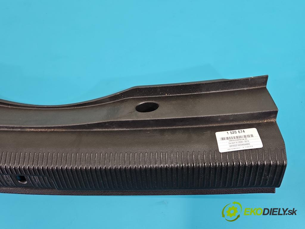 Vw Golf VI 2008-2013 1.6 TDI 90 HP manual 66 kW 1598 cm3 5- kryt plast 1K9863459A