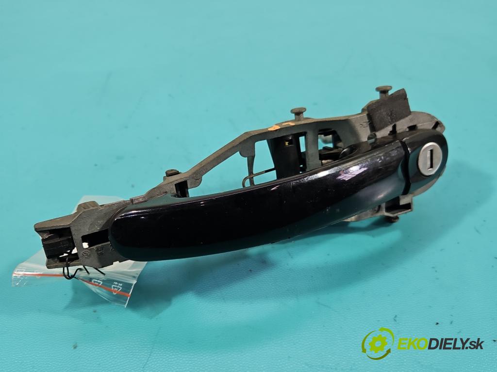 Vw Golf VI 2008-2013 1.6 TDI 90 HP manual 66 kW 1598 cm3 5- rukoväť predné ľavé mimo: 1K0937886 (Kľučka dverí vonkajšia predná ľavá)