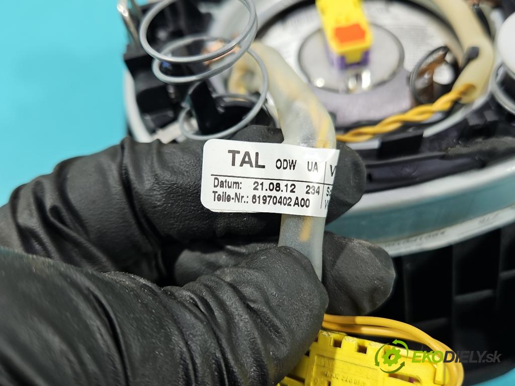 Vw Golf VI 2008-2013 1.6 TDI 90 hp manual 66 kW 1598 cm3 5- Polštář: vzduch: Řidič: 1KM880201D (Airbag)