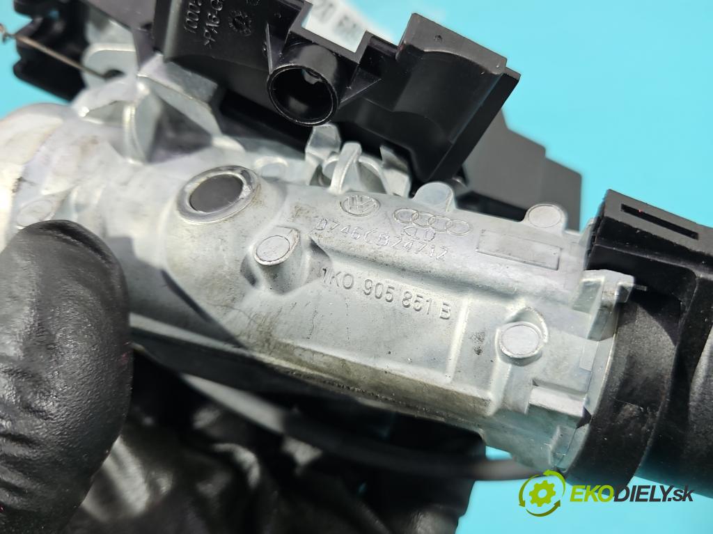 Vw Golf VI 2008-2013 1.6 TDI 90 HP manual 66 kW 1598 cm3 5- Spínačka 1K0905851B (Spínacia skrinka)