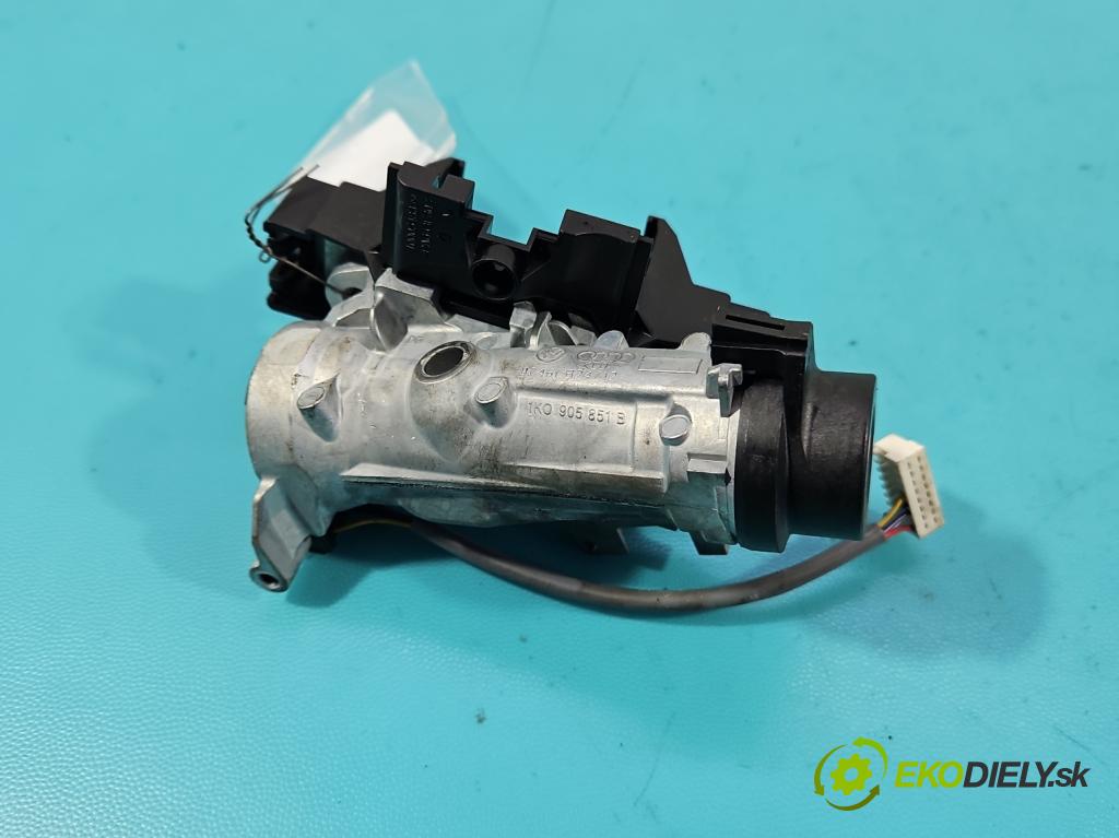 Vw Golf VI 2008-2013 1.6 TDI 90 HP manual 66 kW 1598 cm3 5- Spínačka 1K0905851B (Spínacia skrinka)