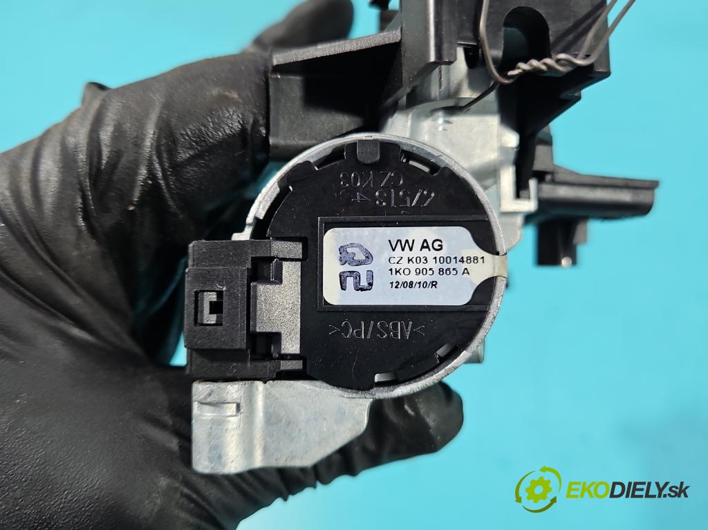 Vw Golf VI 2008-2013 1.6 TDI 90 HP manual 66 kW 1598 cm3 5- Spínačka 1K0905851B (Spínacia skrinka)