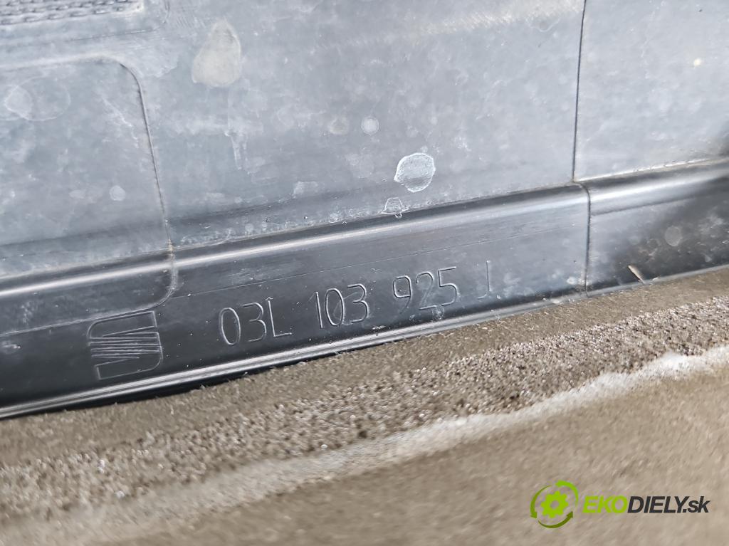 Vw Golf VI 2008-2013 1.6 TDI 90 HP manual 66 kW 1598 cm3 5- kryt motora horní: 03L103925B