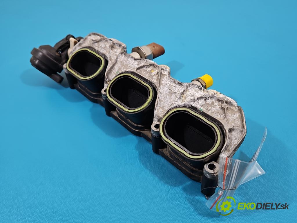 Audi Q5 2008-2016 3.0 tfsi: 272 HP automatic 200 kW 2995 cm3 5- lišta vstrekovacia 06E133109AL (Vstrekovacia lišta)