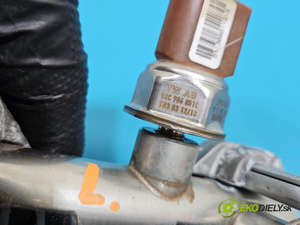 Audi Q5 2008-2016 3.0 tfsi: 272 HP automatic 200 kW 2995 cm3 5- lišta vstrekovacia 06E133109AL (Vstrekovacia lišta)