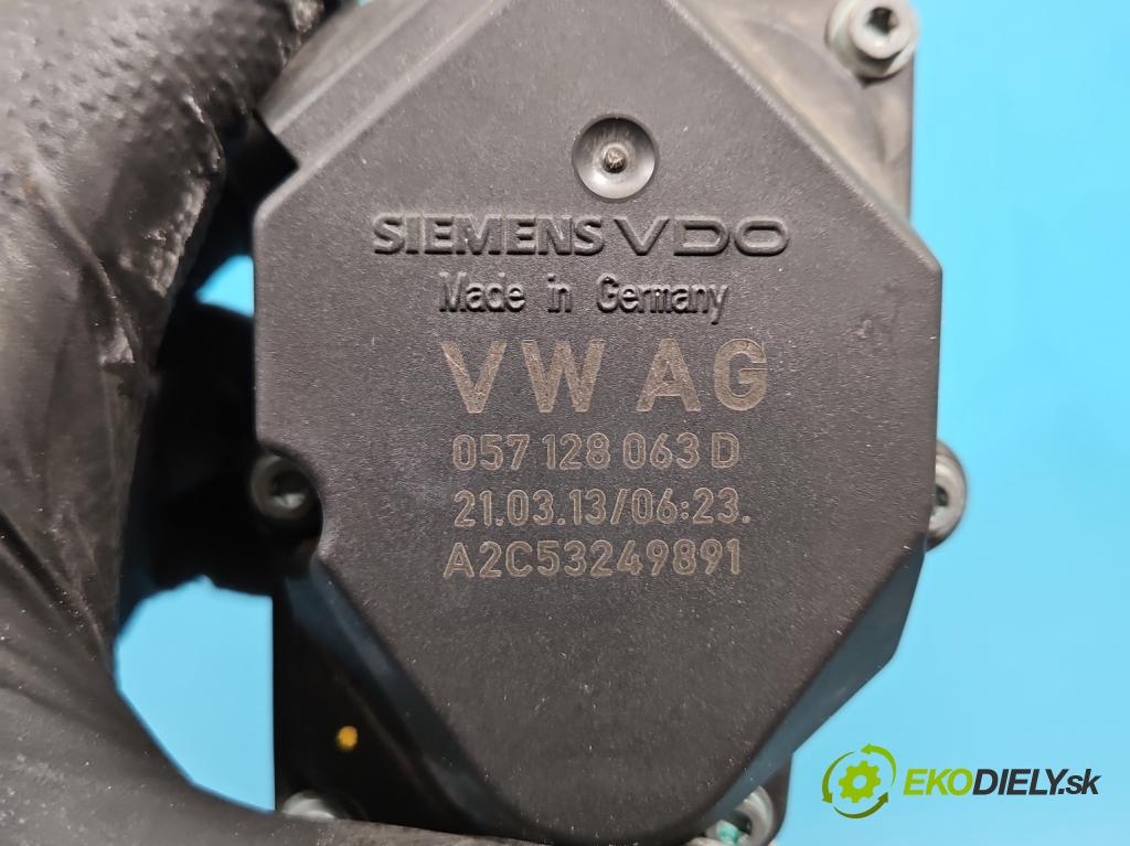 Audi Q5 2008-2016 3.0 tfsi: 272 HP automatic 200 kW 2995 cm3 5- klapka 057128063D (Škrtiaca klapka)