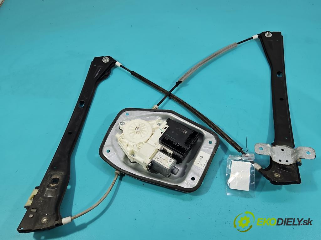 Vw Golf VI 2008-2013 1.6 TDI 90 HP manual 66 kW 1598 cm3 5- mechanizmus okna predné pravý 1K5837402BC