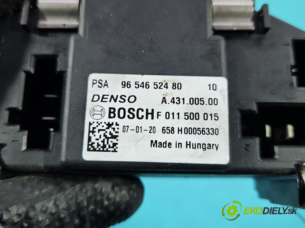 Citroen C4 Picasso I 2006-2013 1.8 16V 125 HP manual 92 kW 1749 cm3 5- rezistor 9654652480