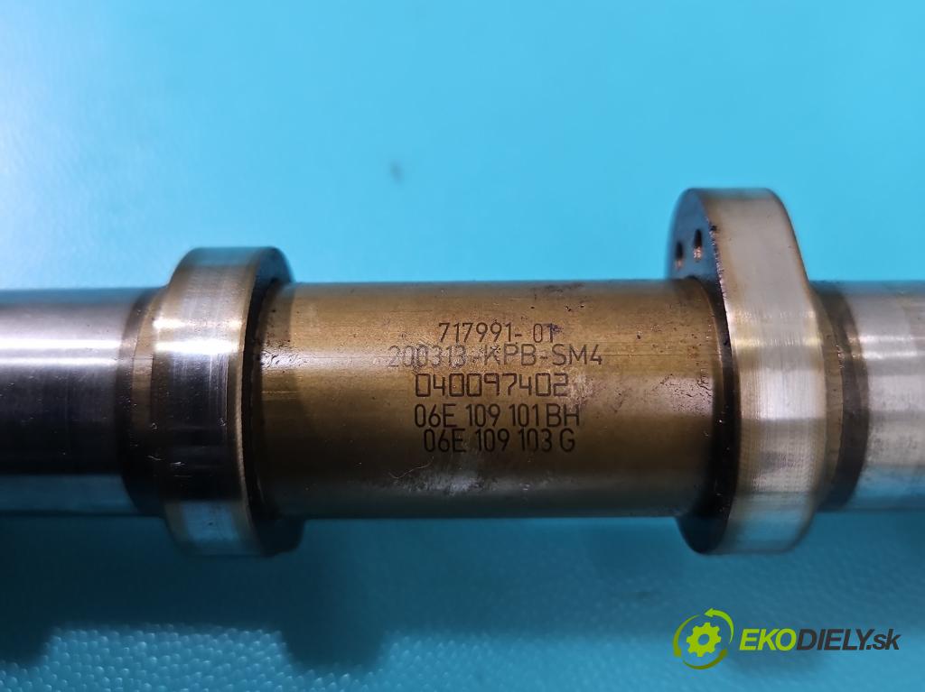 Audi Q5 2008-2016 3.0 tfsi: 272 HP automatic 200 kW 2995 cm3 5- Valček: načasovanie 06E109101BH (Vačkový hriadeľ)