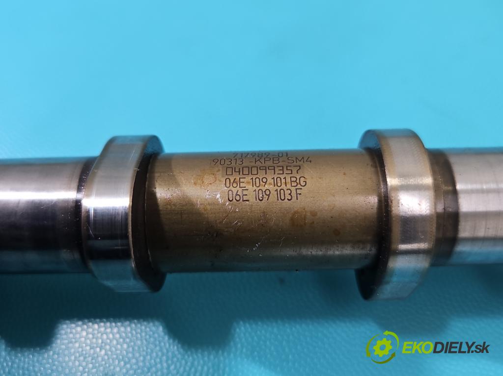 Audi Q5 2008-2016 3.0 tfsi: 272 HP automatic 200 kW 2995 cm3 5- Valček: načasovanie 06E109101BG (Vačkový hriadeľ)